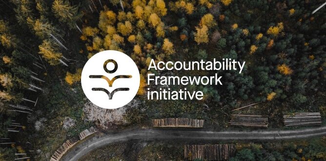 Screenshot of Accountability Framework Initiative