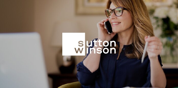 Screenshot of Sutton Winson Rebrand