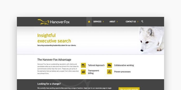 Screenshot of Hanover Fox